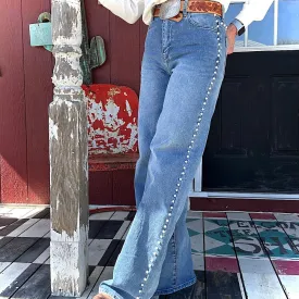 Denim & Pearls