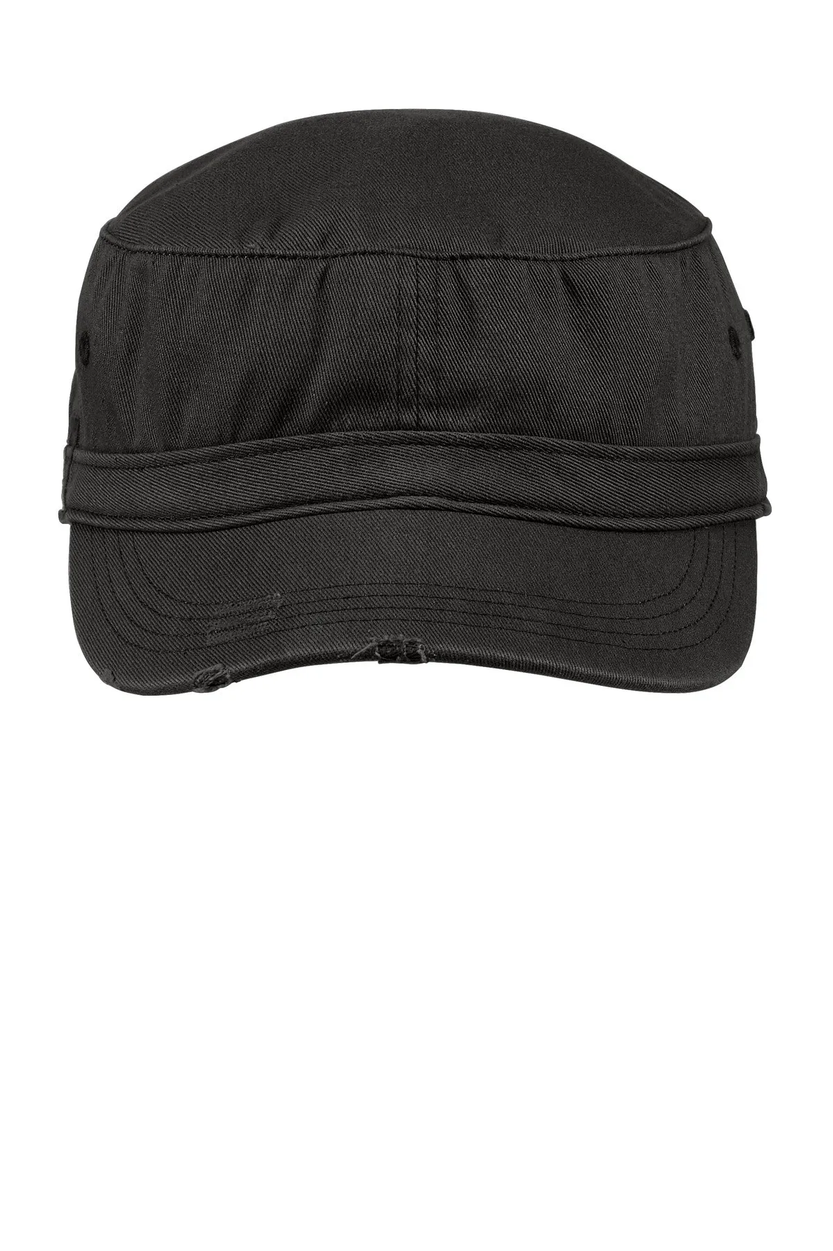 District Distressed Military Hat. DT605