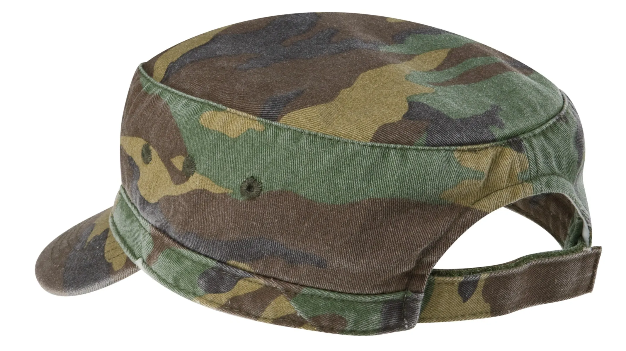 District Distressed Military Hat. DT605
