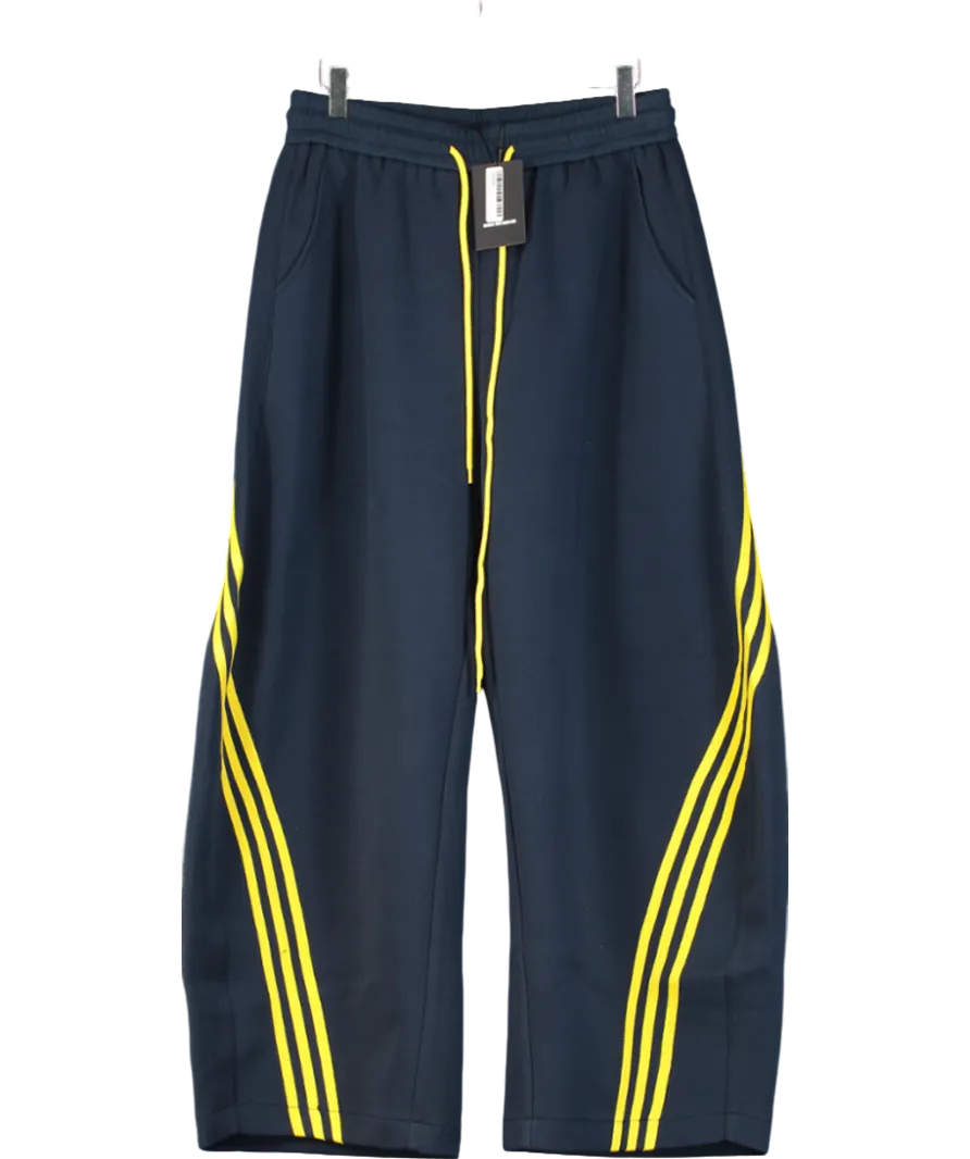 Double Nine Dash One Blue Scimitar Fit Casual Pants UK M