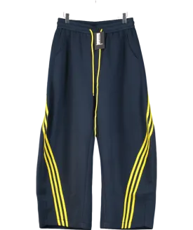 Double Nine Dash One Blue Scimitar Fit Casual Pants UK M