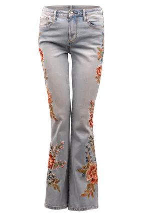 Driftwood Farrah Flare Jeans - Maui
