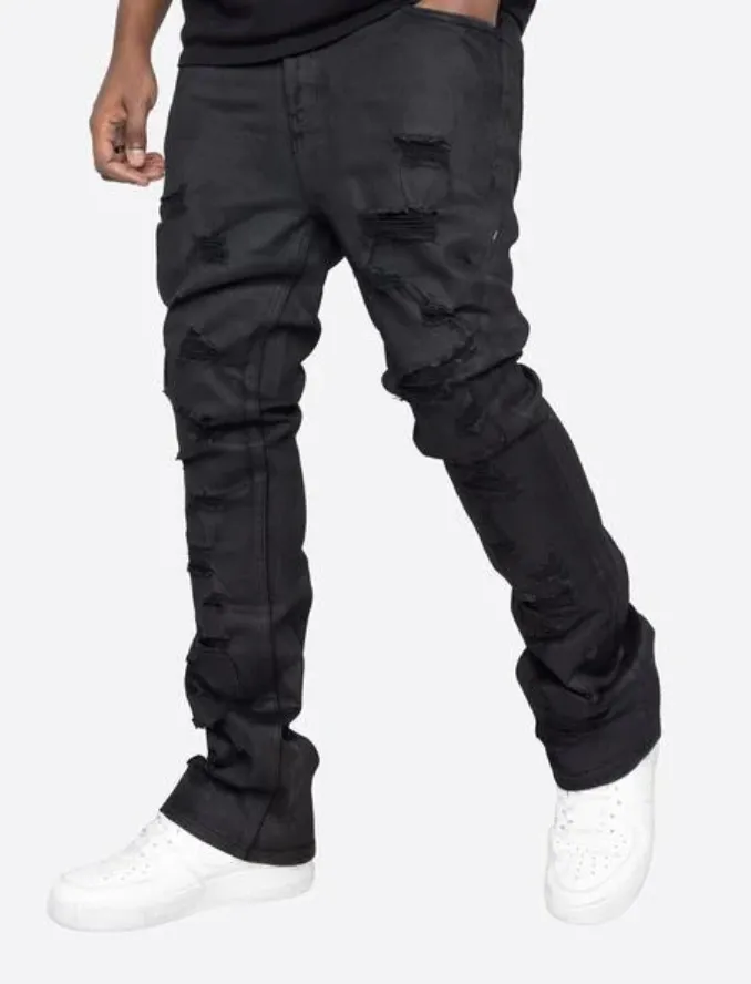 EPTM Kenny Flare Jeans Black