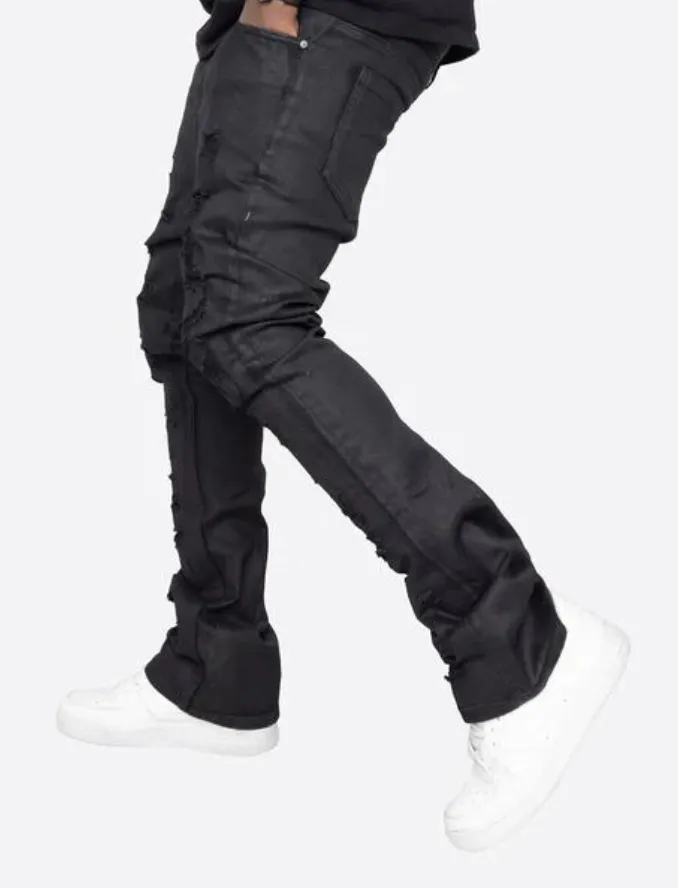 EPTM Kenny Flare Jeans Black