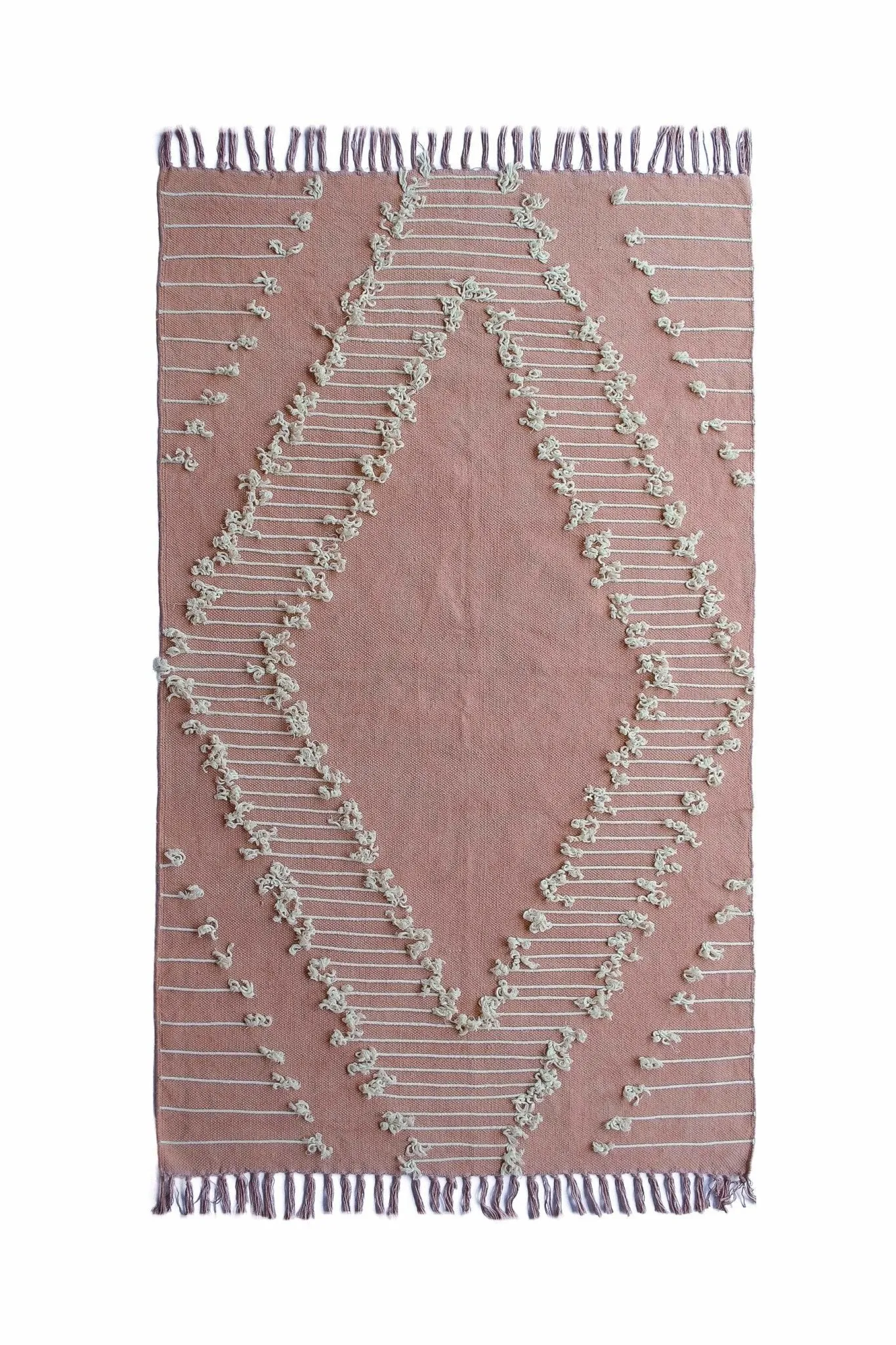 FAIRMONT - OVERDYED HAND EMBROIDERED RUG