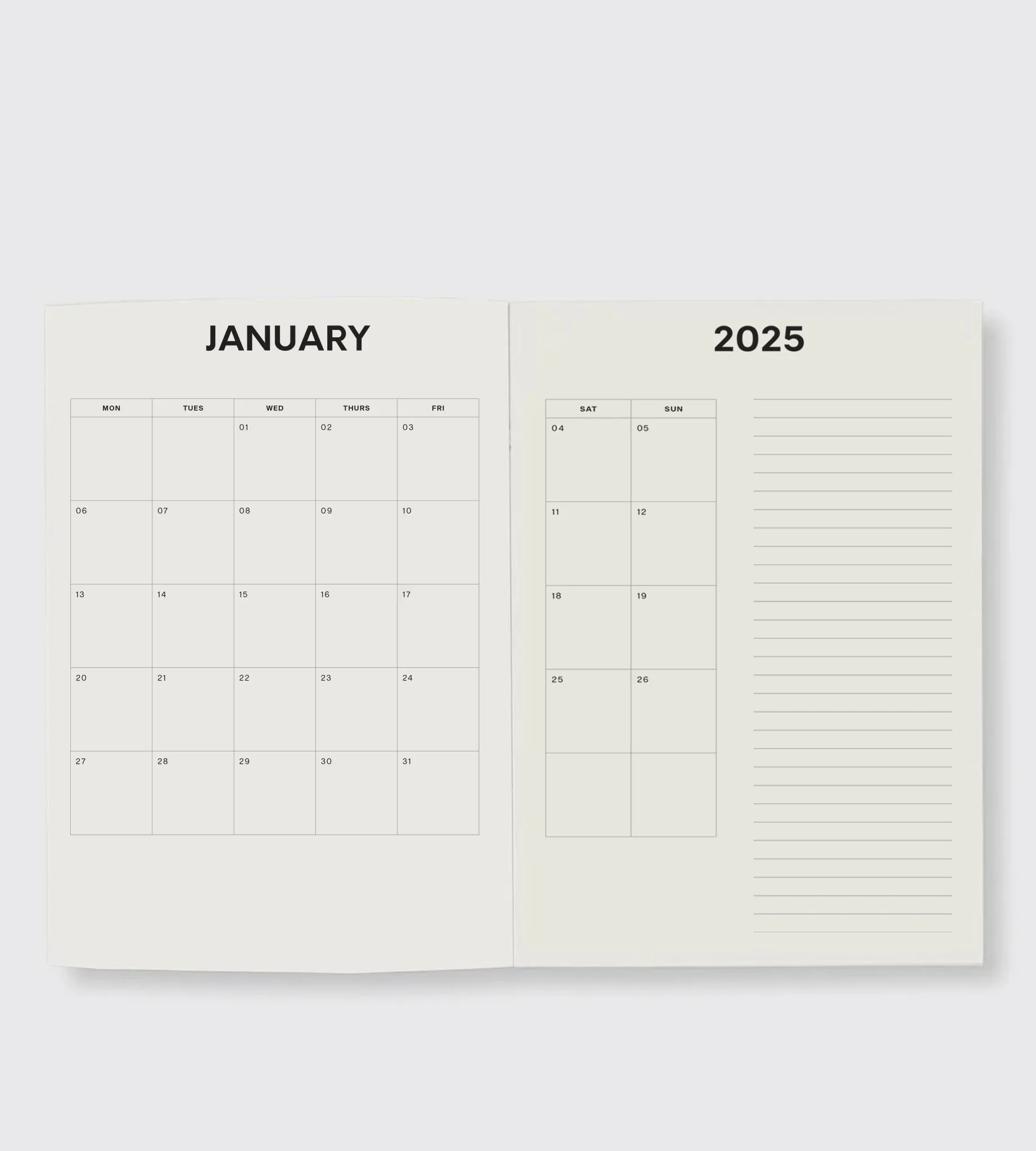 Father Rabbit x Juliette Hogan - Daily Diary 2025 - Glass Flower (PRE-ORDER)