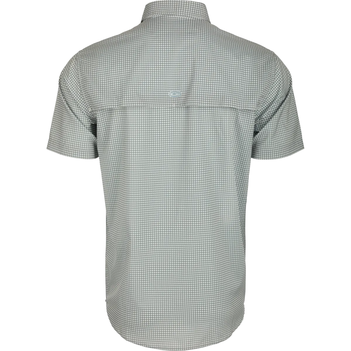 Frat Gingham Check Button-Down Short Sleeve Shirt