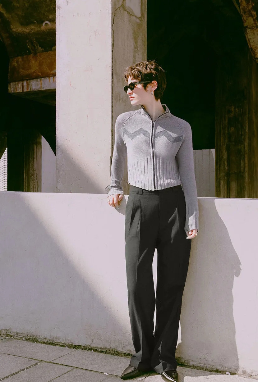 Friday Wool Sweater - Grey