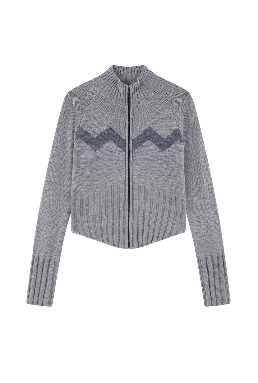 Friday Wool Sweater - Grey