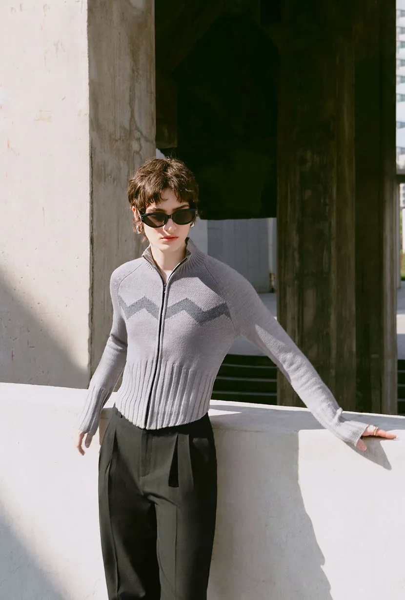 Friday Wool Sweater - Grey