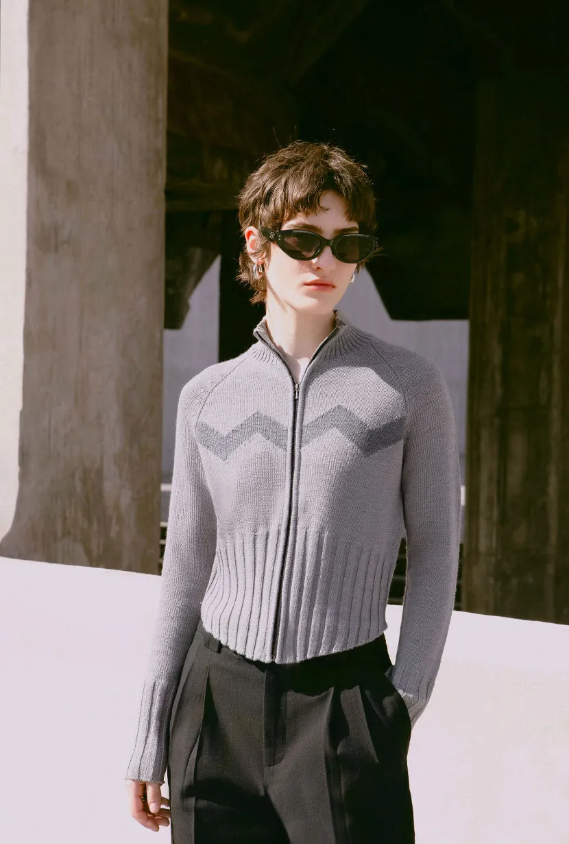 Friday Wool Sweater - Grey