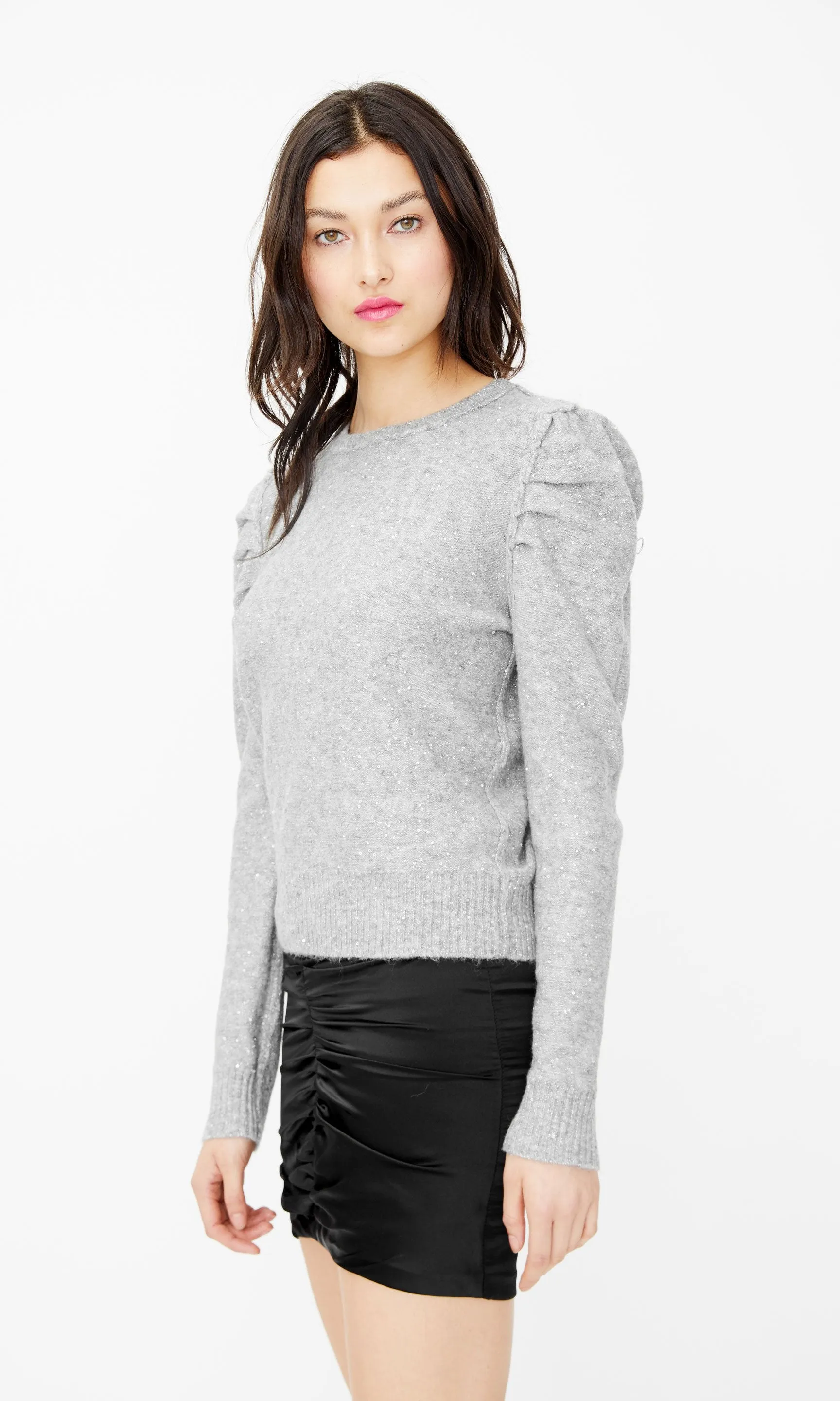 Generation Love Puff Slv w/ Sequins Women's Sweater H19TinsleyGS