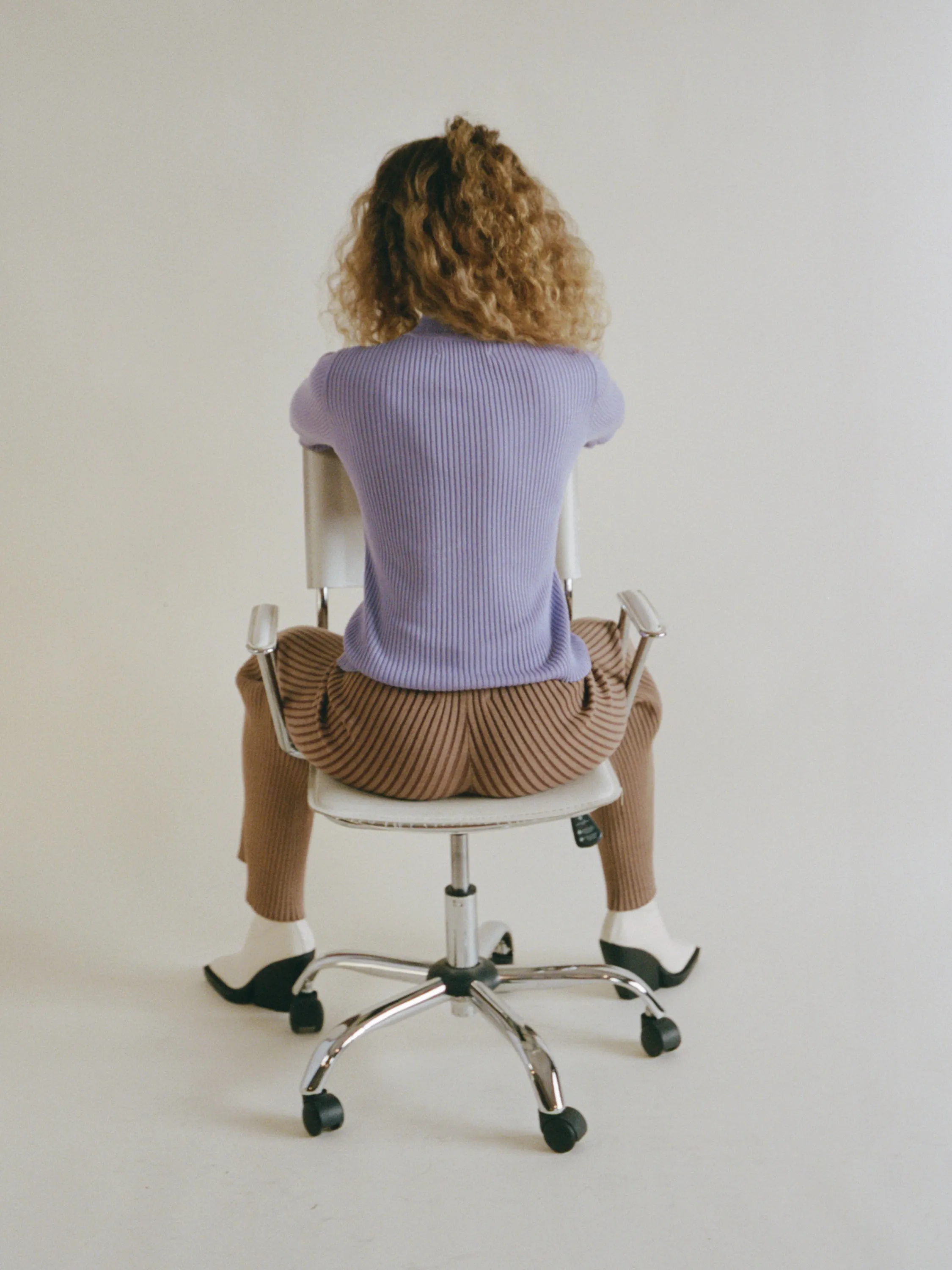 GEORGIA LILAC SWEATER