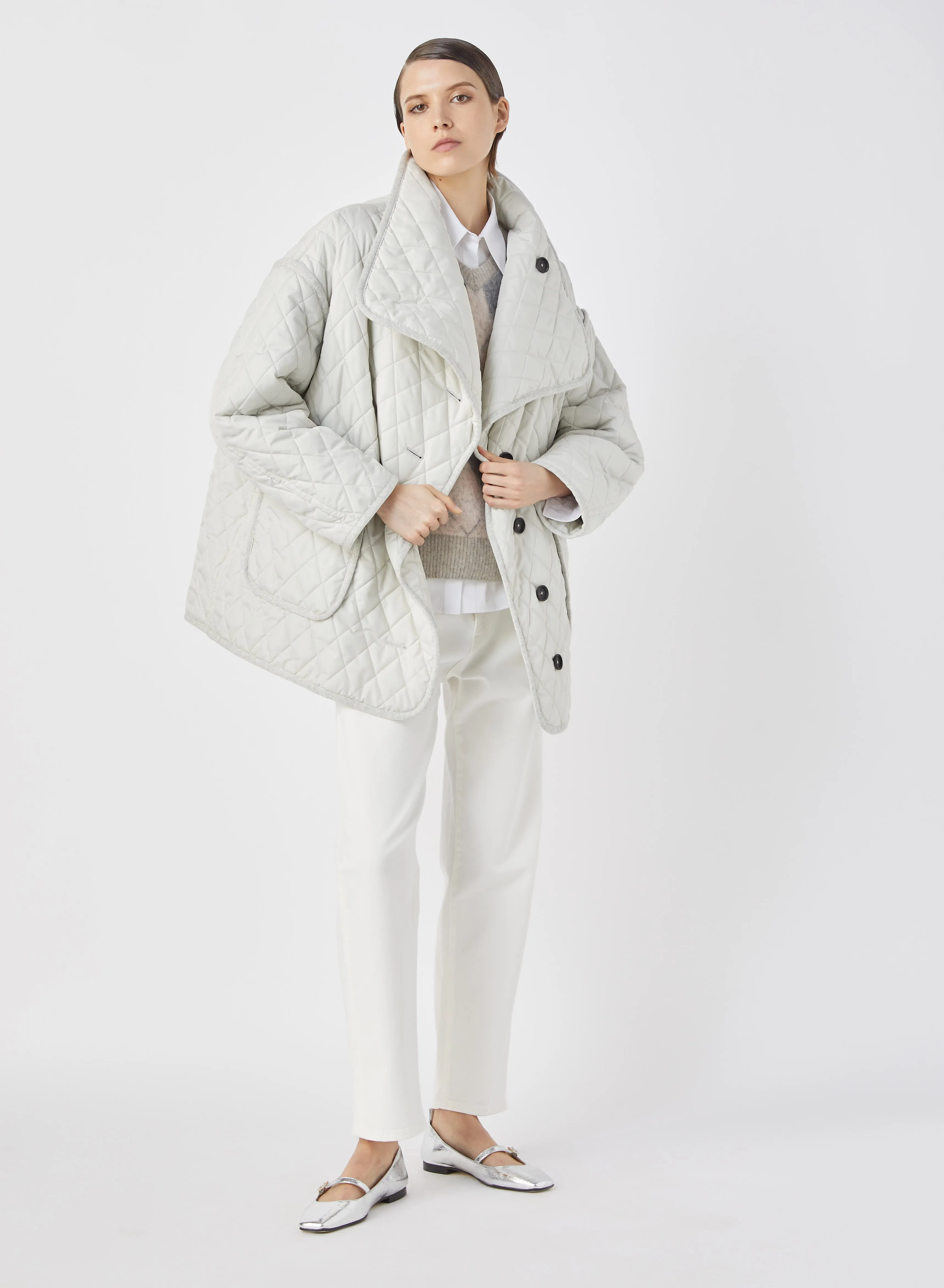GIACCA IN CHIFFON TECNICO