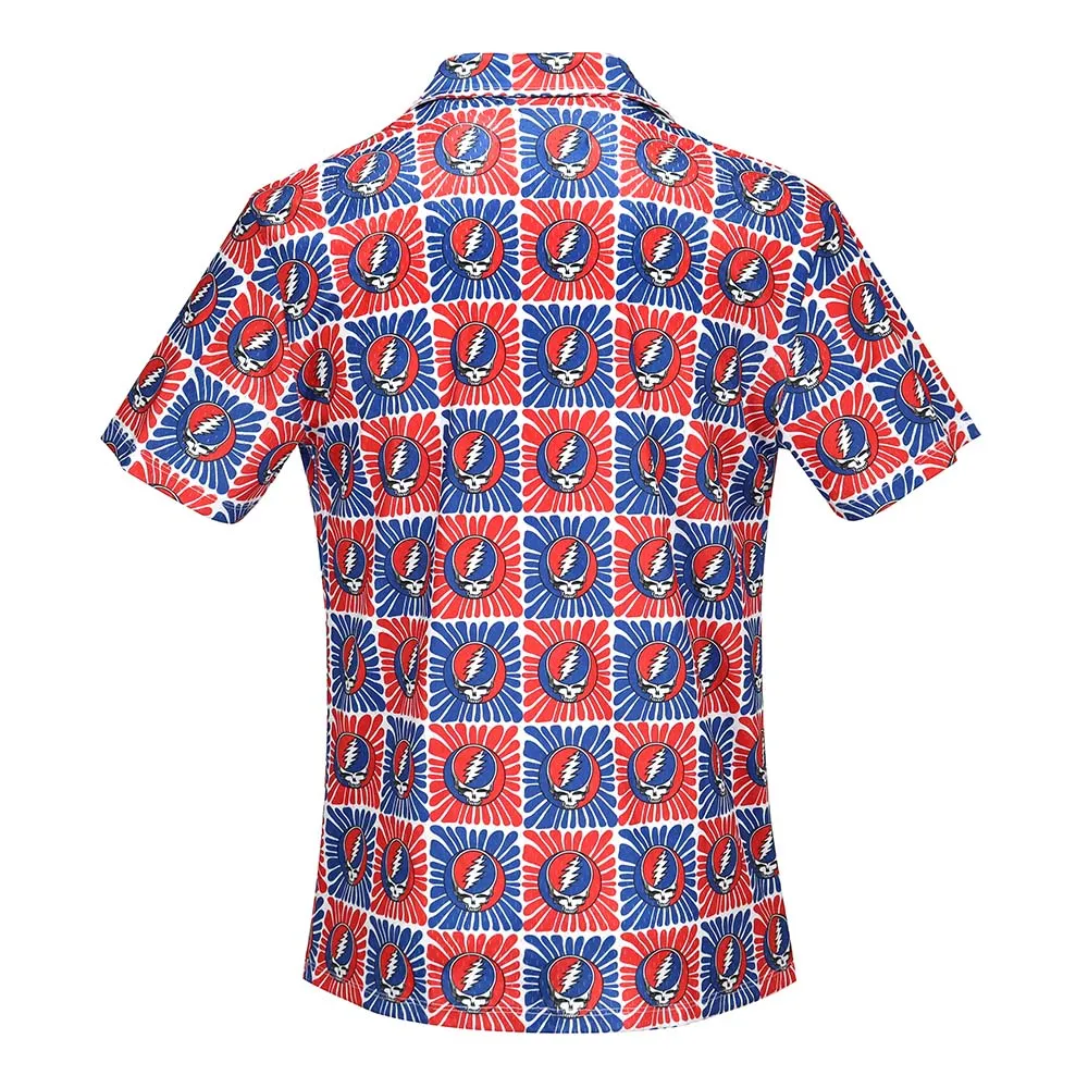 Grateful Dead | Mesh Button Down | Steal Your Face