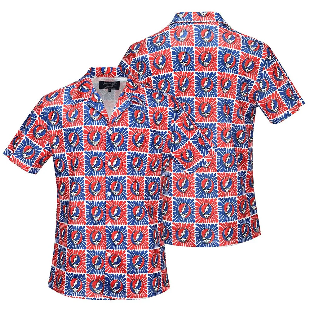 Grateful Dead | Mesh Button Down | Steal Your Face