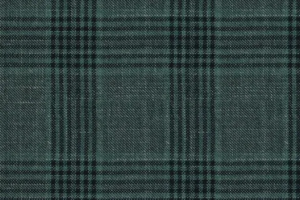 Green Check 38% Cashmere 29% Wool 25% Silk 8% Linen (Ref-794359)