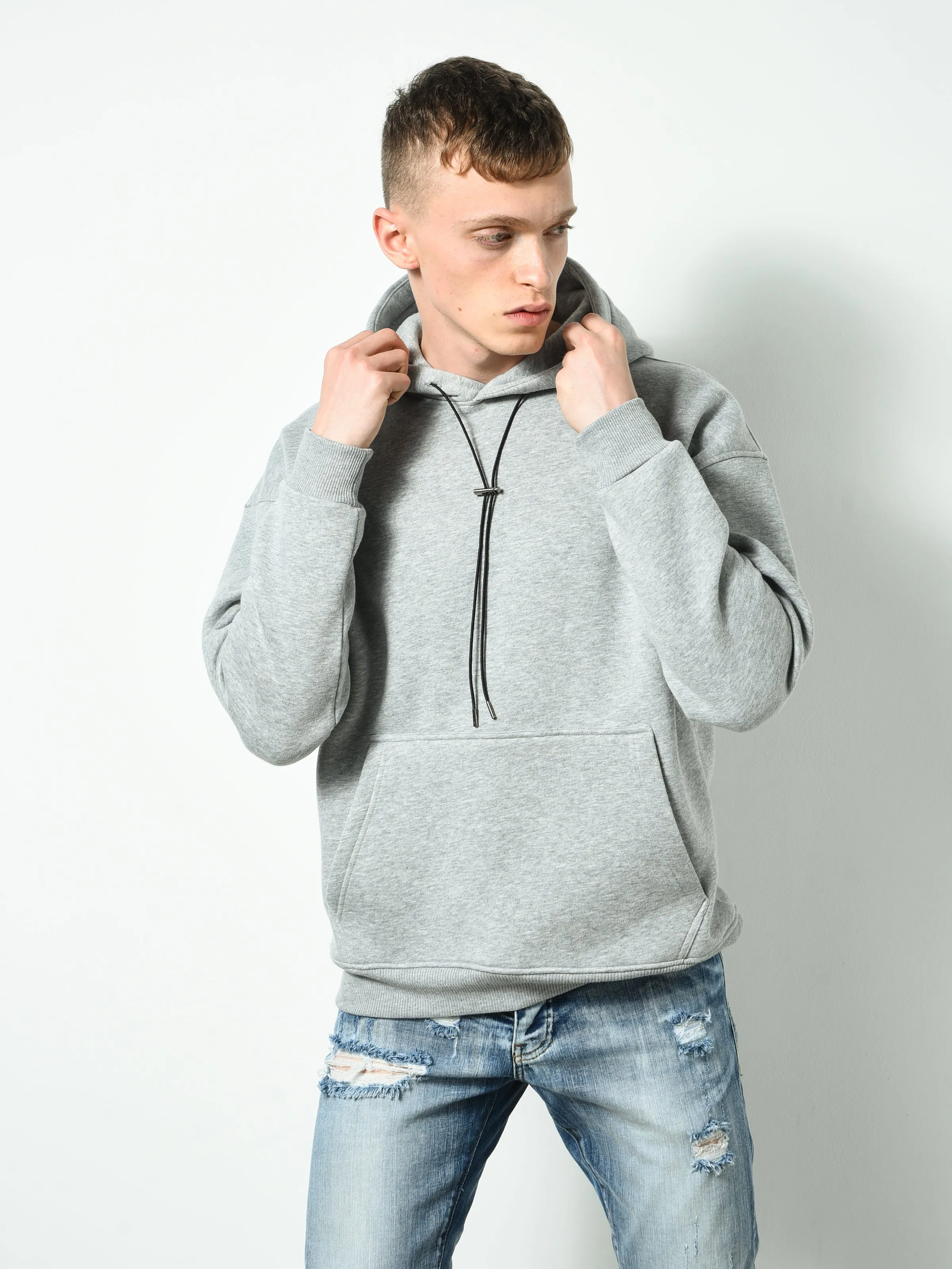 Grey Oversize Hoodie
