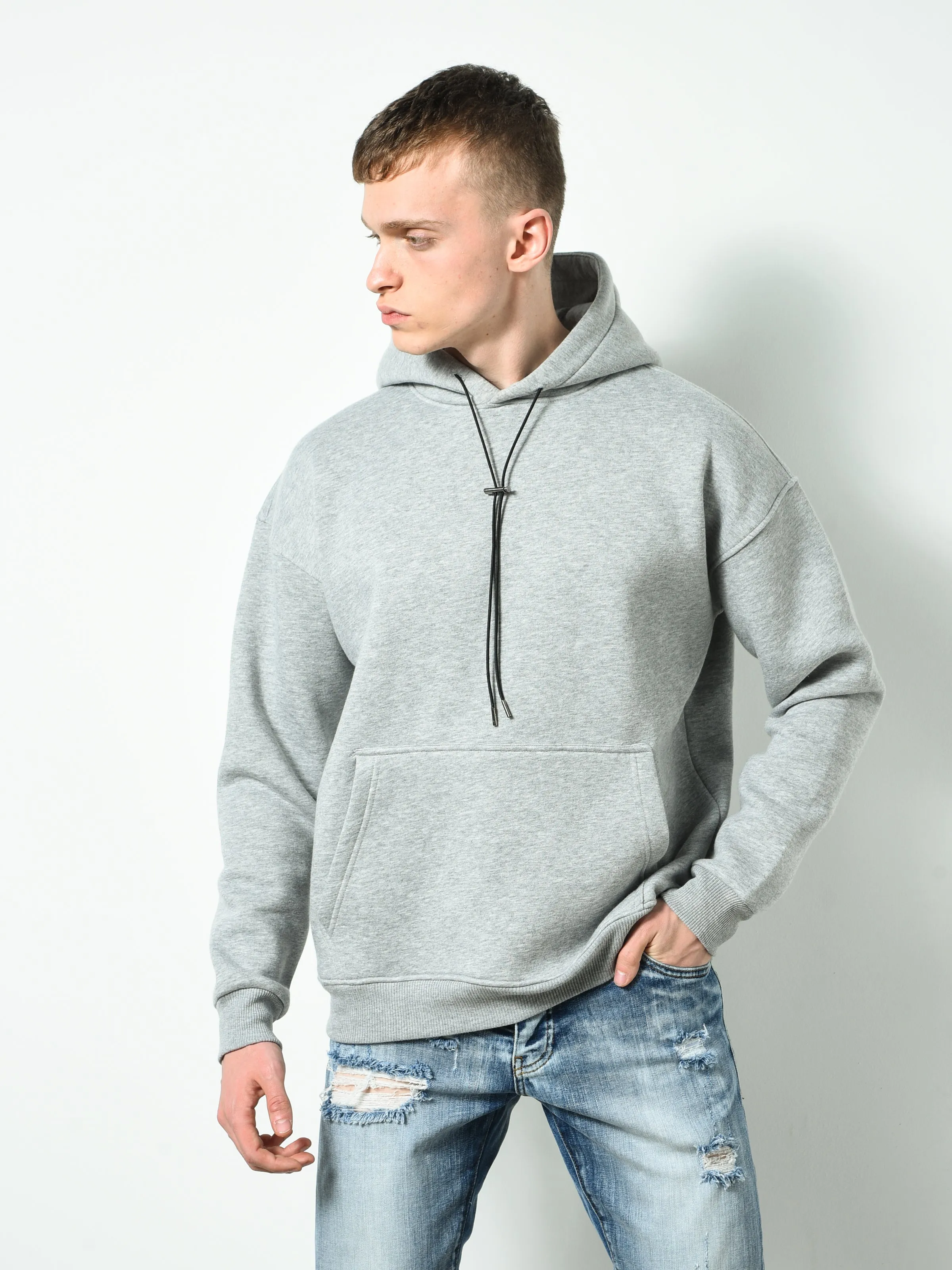 Grey Oversize Hoodie