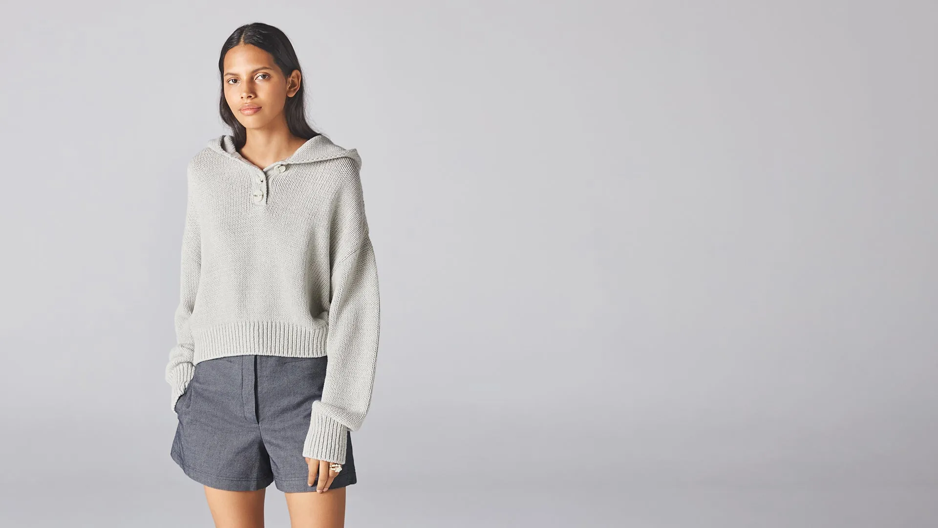 Grey Sora Hoodie