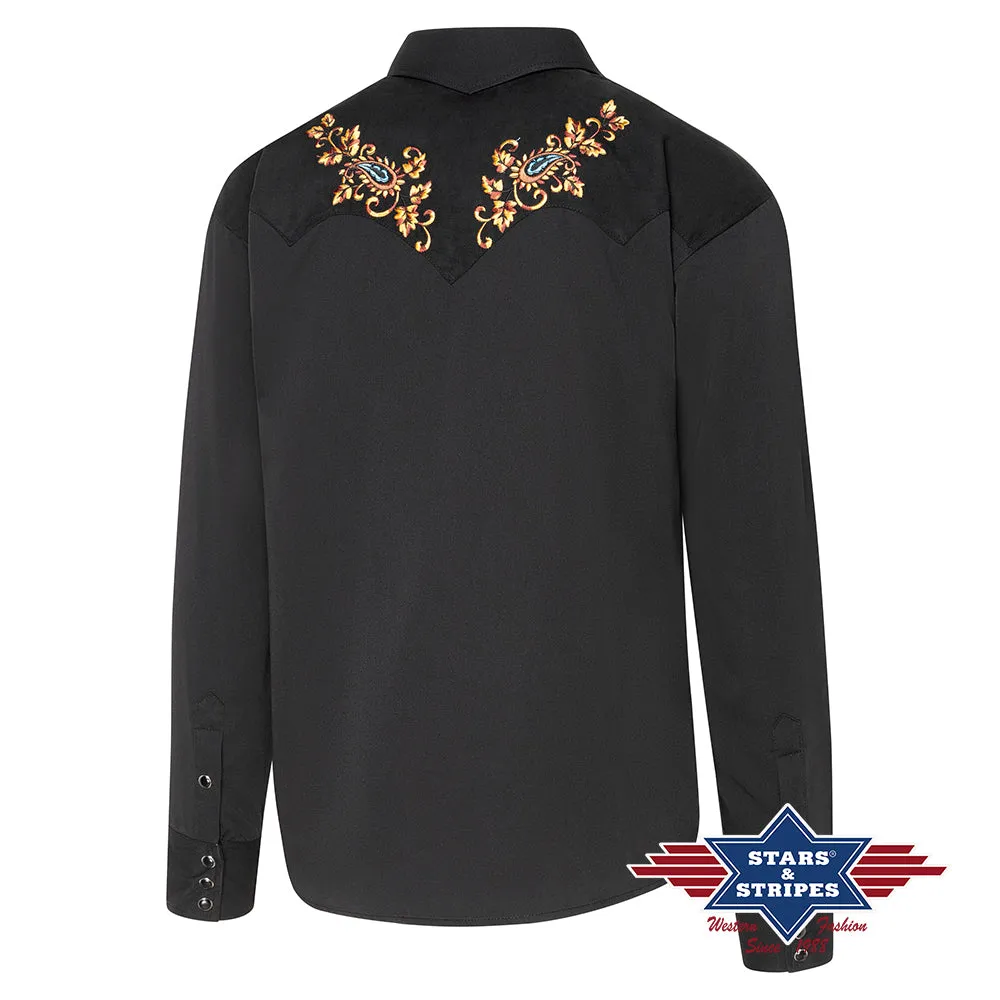 Hogan Black Men's Western Shirt