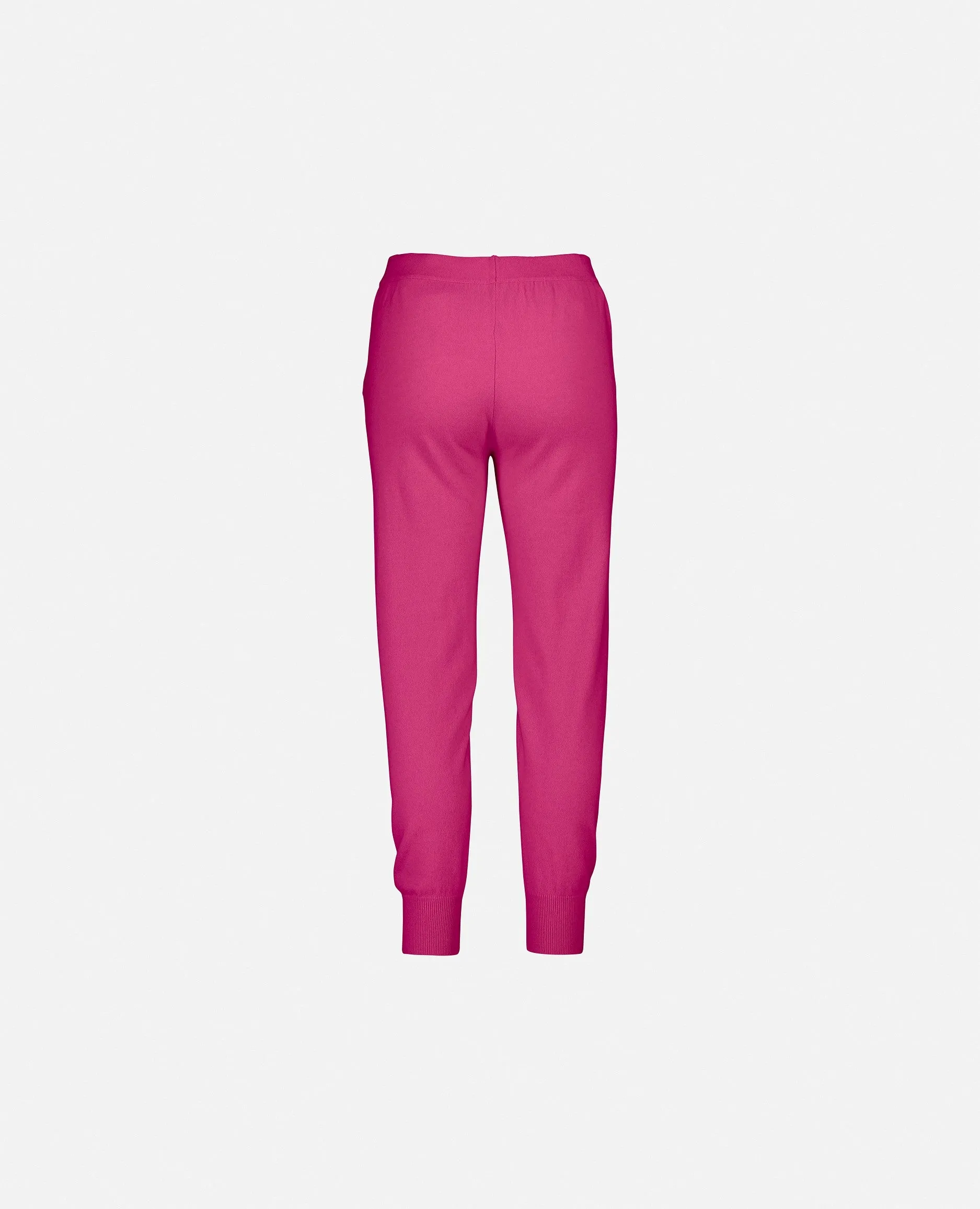 Hosen aus Cashmere in Rot - Lockerer Schnitt