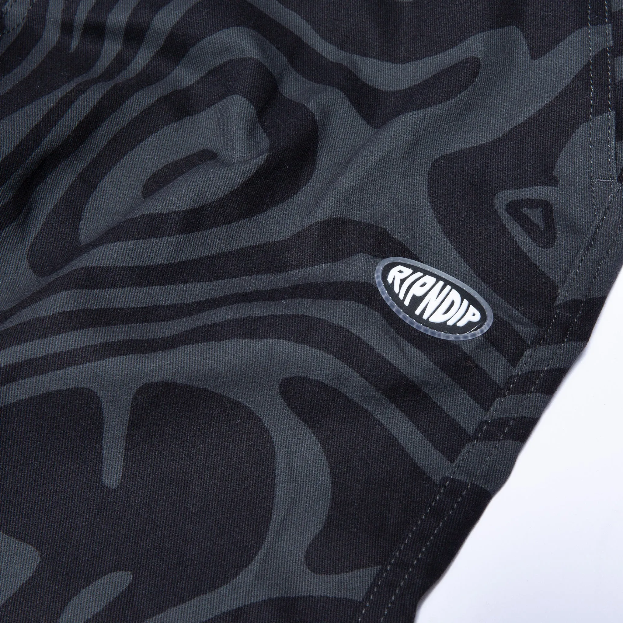 Hypnotic Cotton Twill Pants (Black)