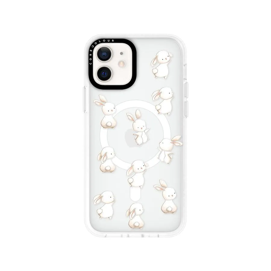 iPhone 12 Dancing Rabbit Phone Case MagSafe Compatible