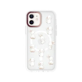iPhone 12 Dancing Rabbit Phone Case MagSafe Compatible
