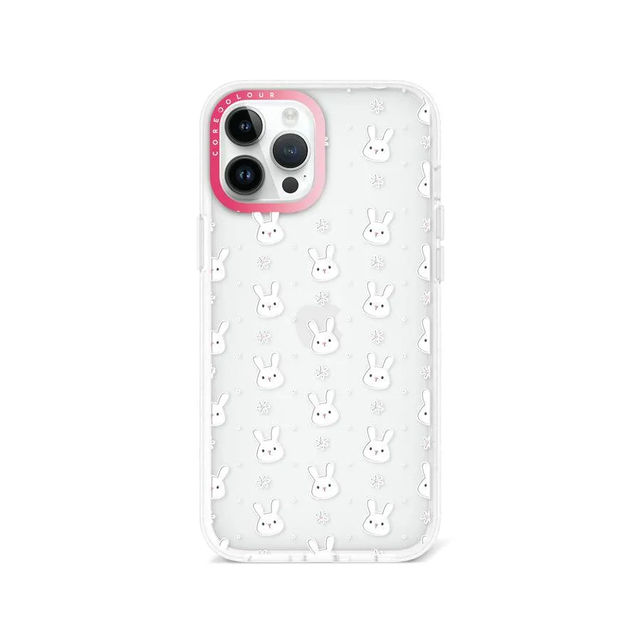 iPhone 12 Pro Max Rabbit and Flower Phone Case