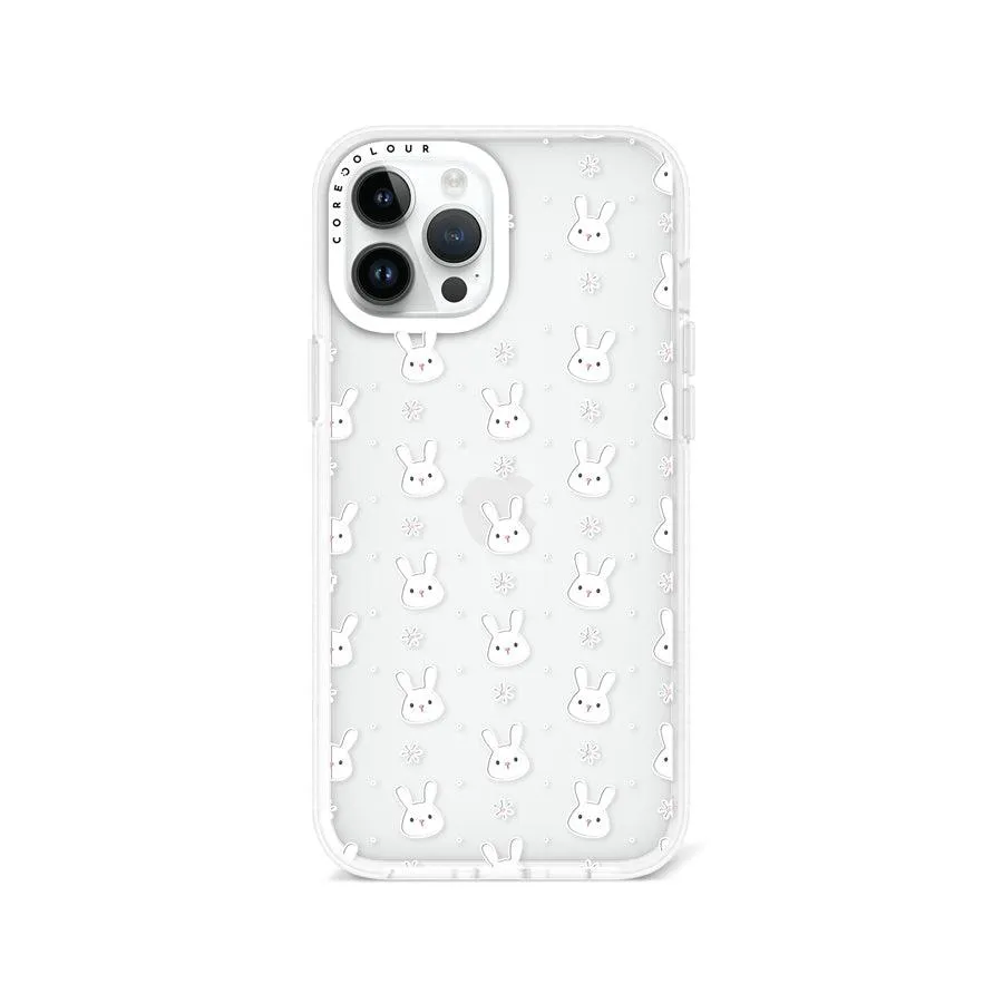iPhone 12 Pro Max Rabbit and Flower Phone Case