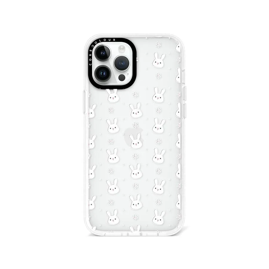 iPhone 12 Pro Max Rabbit and Flower Phone Case