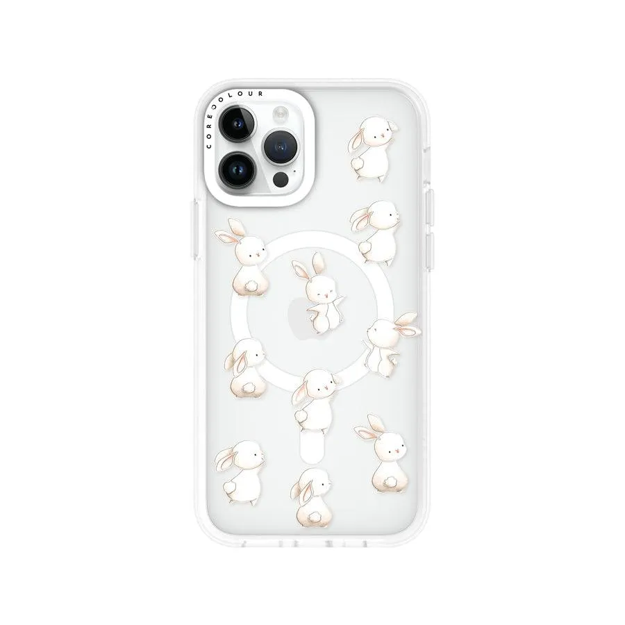 iPhone 12 Pro Rabbit Heart Phone Case MagSafe Compatible