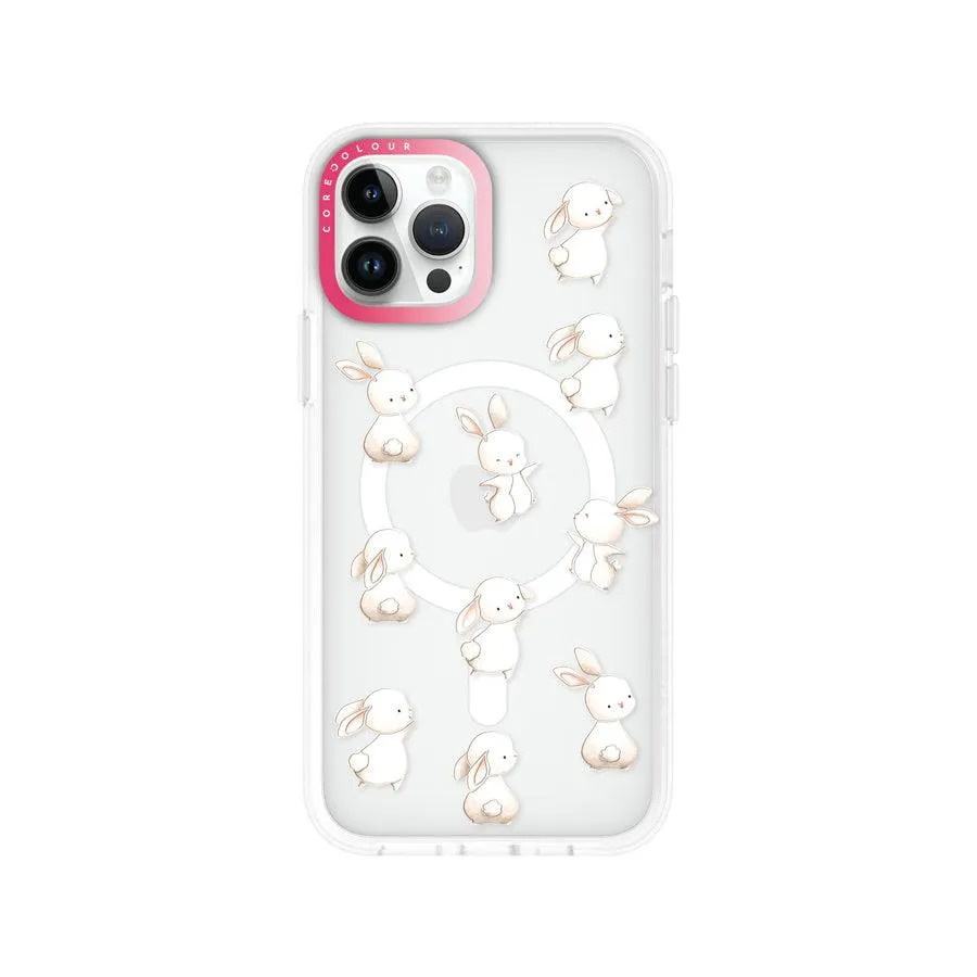 iPhone 12 Pro Rabbit Heart Phone Case MagSafe Compatible