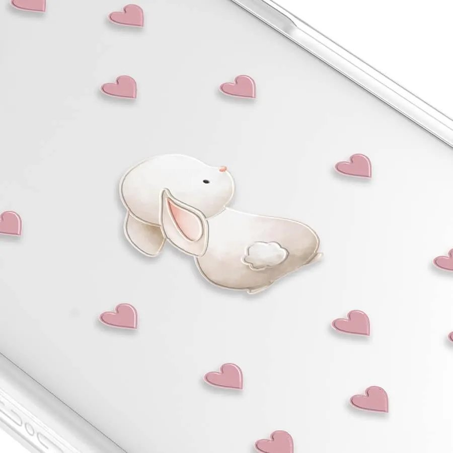 iPhone 12 Pro Rabbit Heart Phone Case MagSafe Compatible