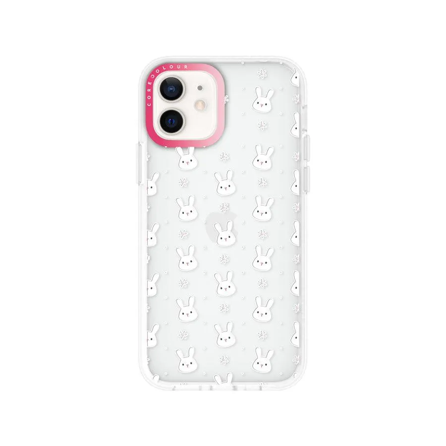 iPhone 12 Rabbit and Flower Phone Case