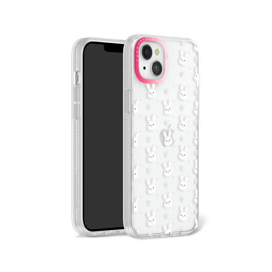 iPhone 12 Rabbit and Flower Phone Case