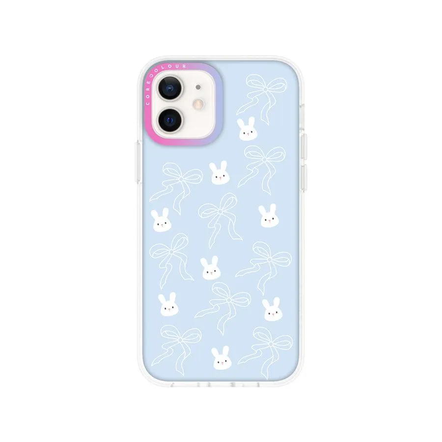iPhone 12 Rabbit and Ribbon Phone Case MagSafe Compatible