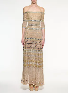 Iridescent Tribal Dress