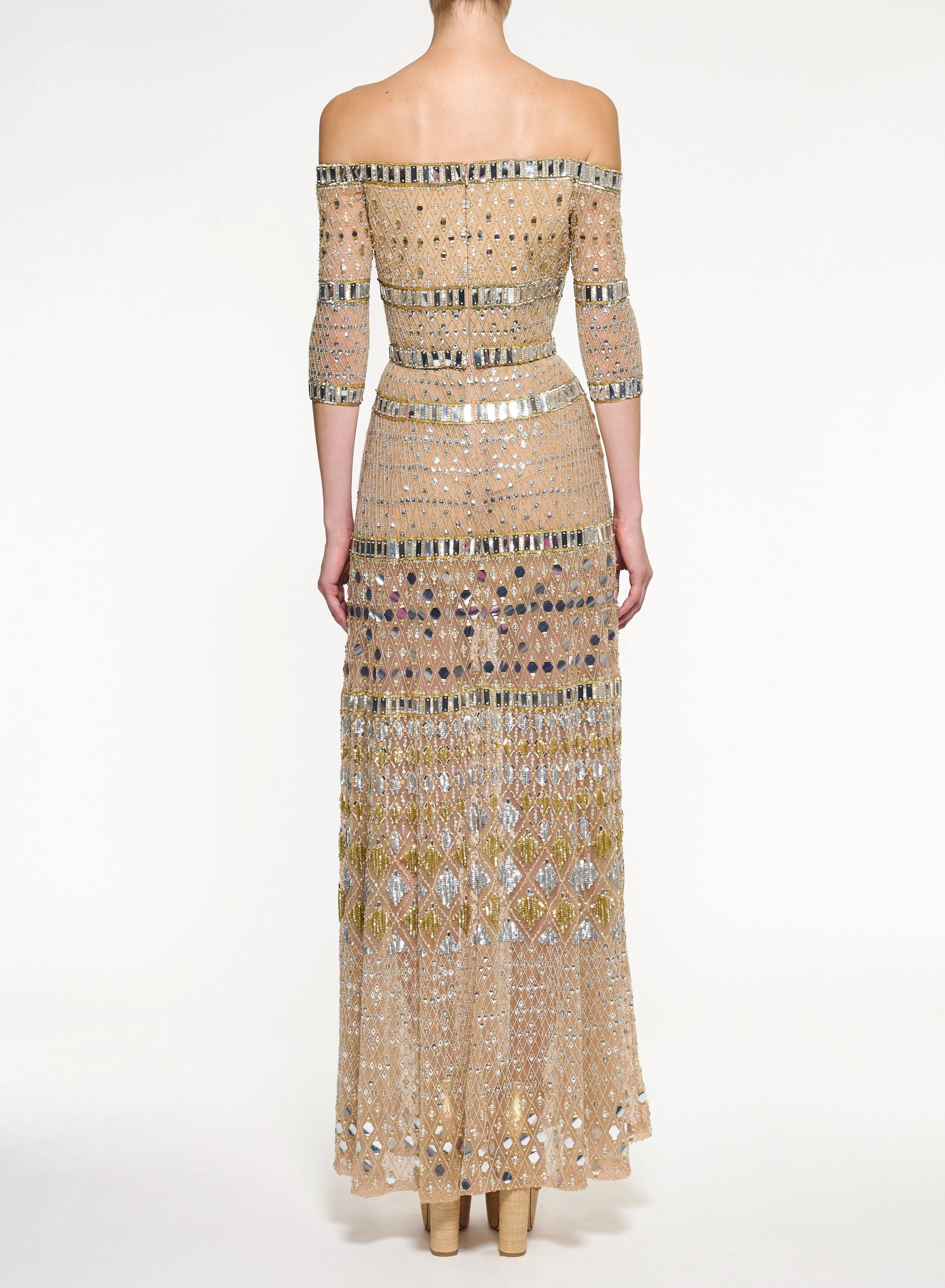 Iridescent Tribal Dress