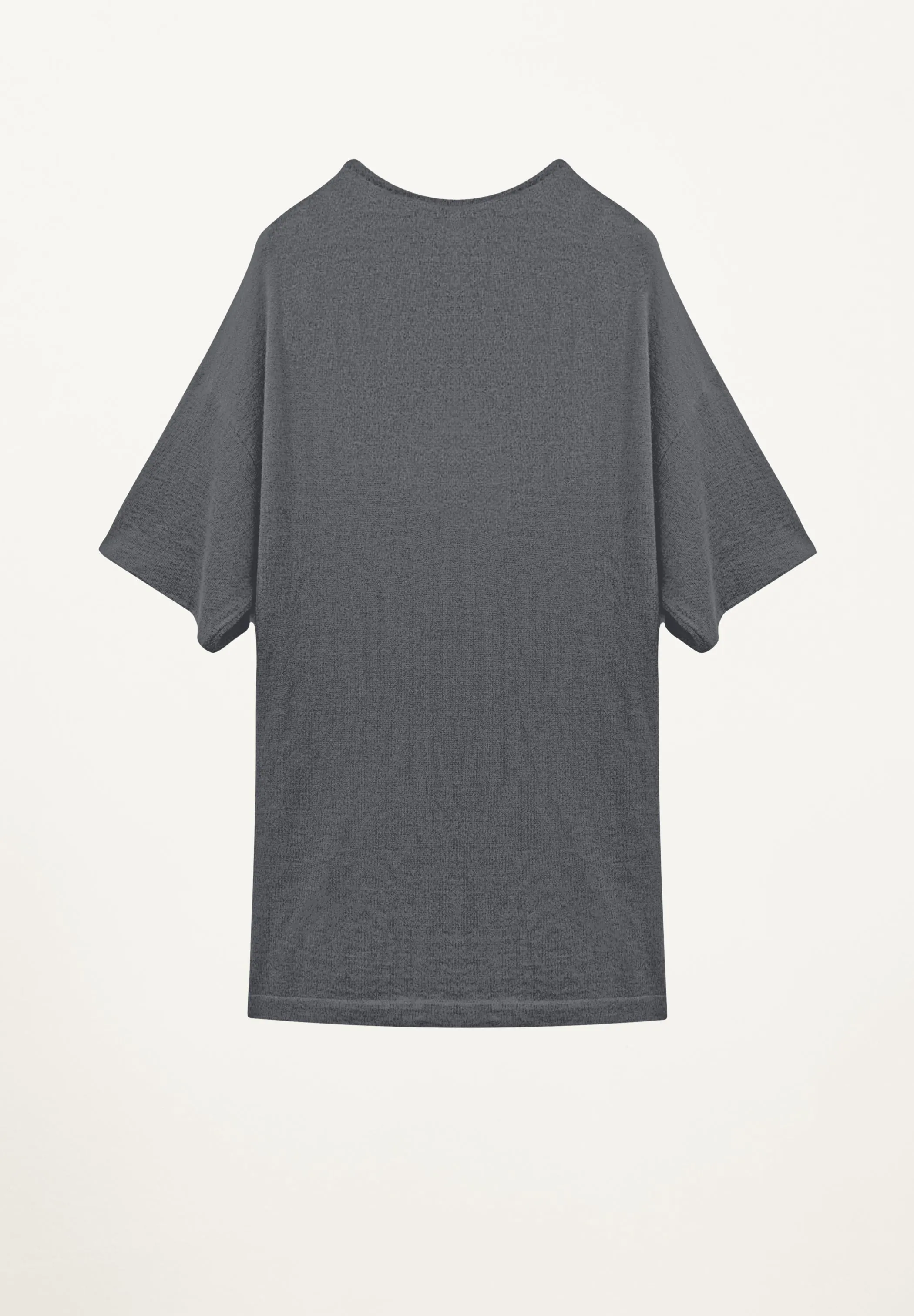 Jeana Cashmere V Neck in Lead