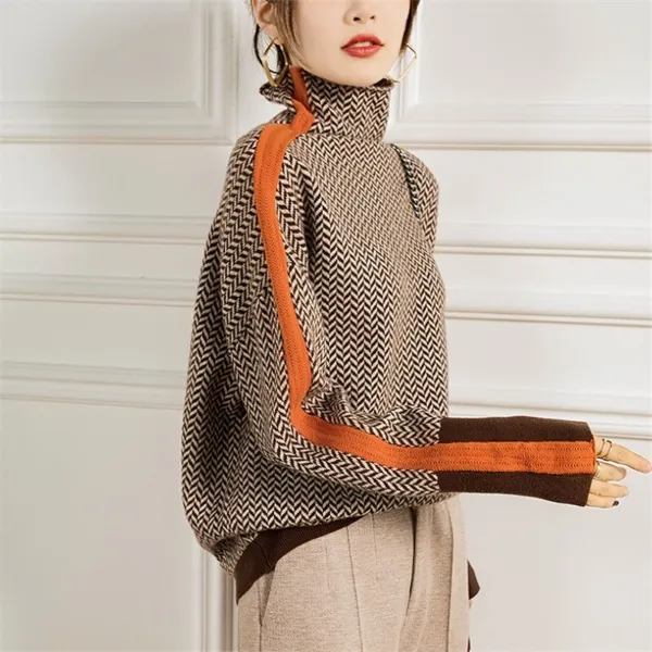 Junelle™ - Retro Turtleneck Sweater