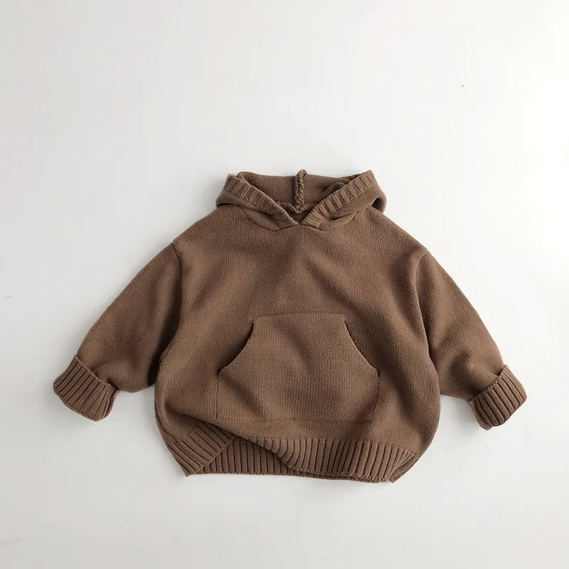 Knit Sweater Hoodie
