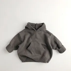 Knit Sweater Hoodie