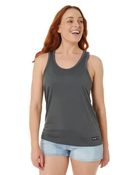 Ladies Elite Flex Singlet - Char Heather