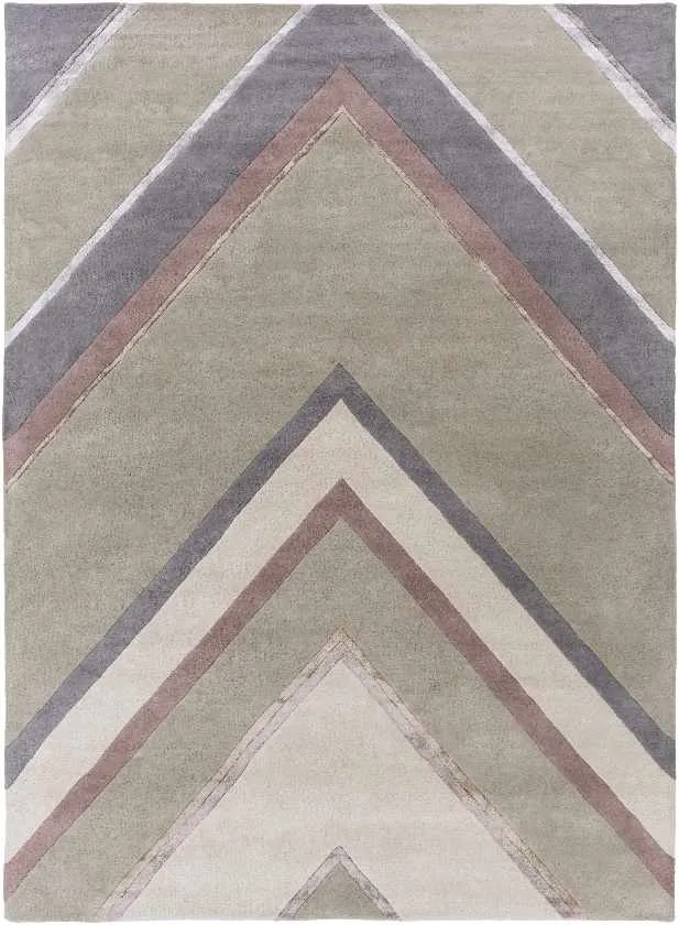 Laken Modern Charcoal Area Rug