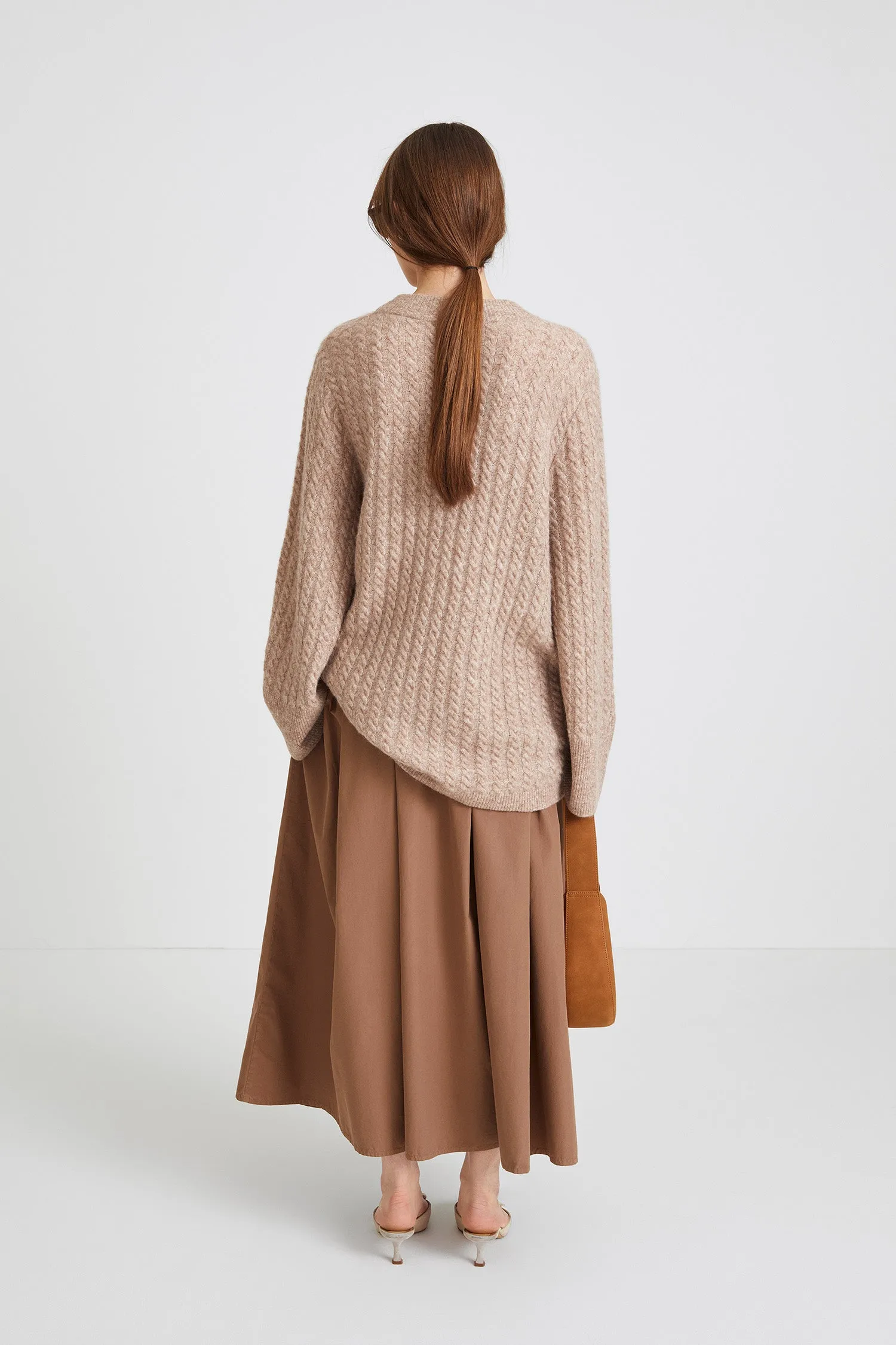 LARINA SWEATER - MUD
