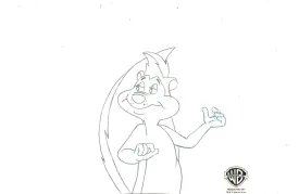 Looney Tunes Original Production Drawing: Pepe Le Pew