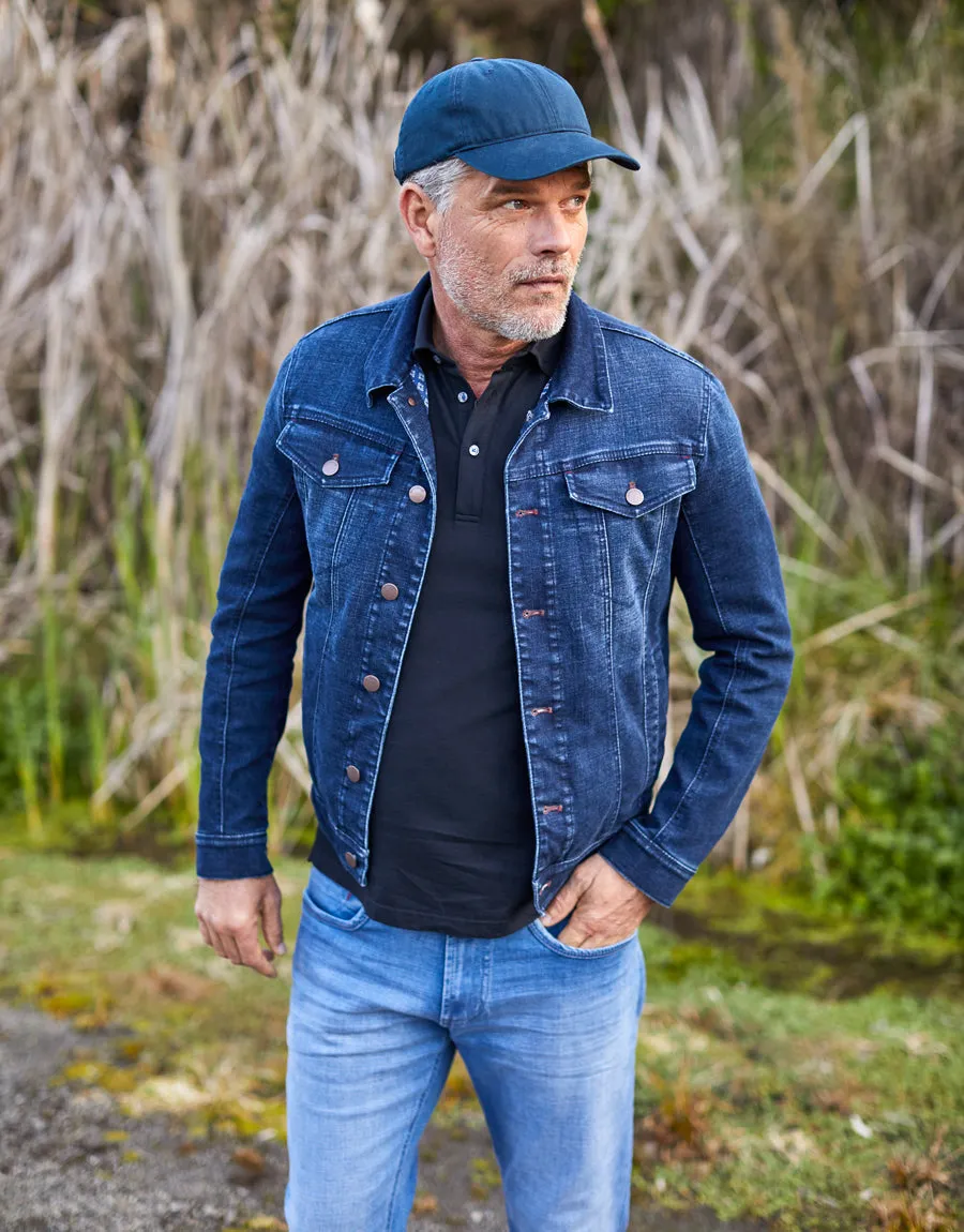 Mahia Navy Cotton Twill Cap
