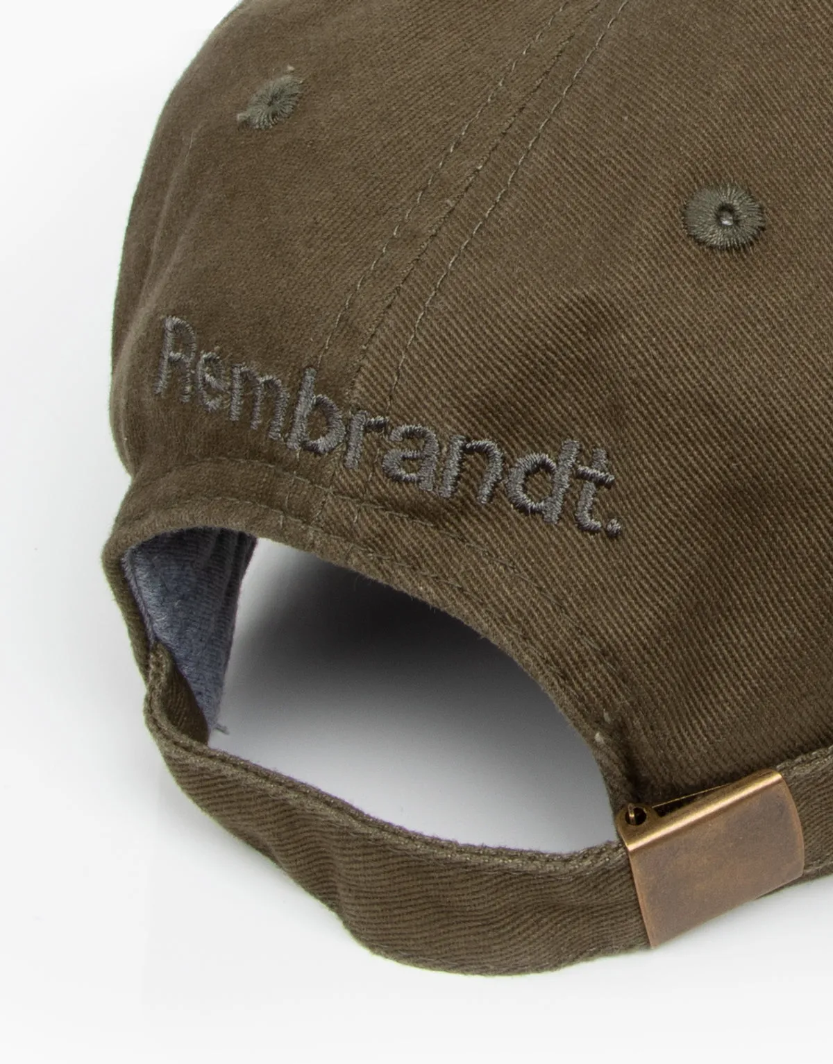 Mahia Olive Green Cotton Twill Cap
